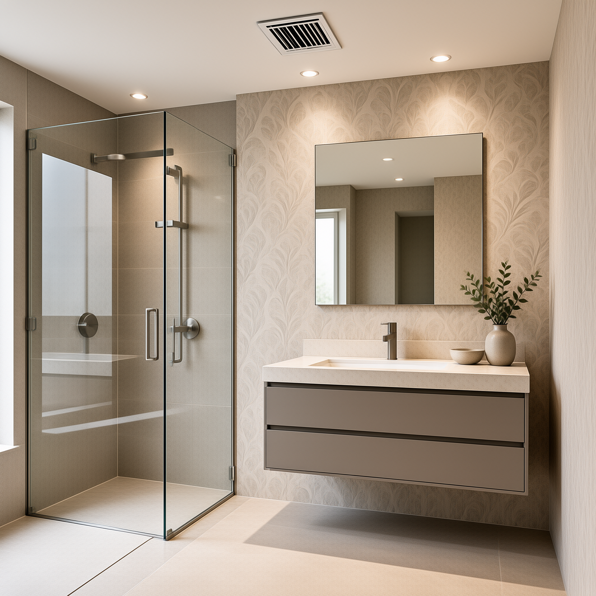 Comment protéger le papier peint dans une salle de bain : protection, finitions et ventilation