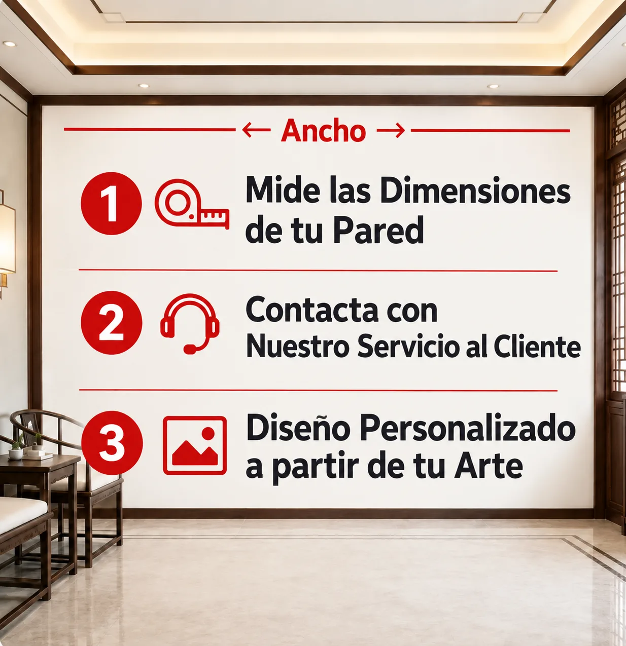 Servicio OEM y ODM de revestimientos murales personalizados