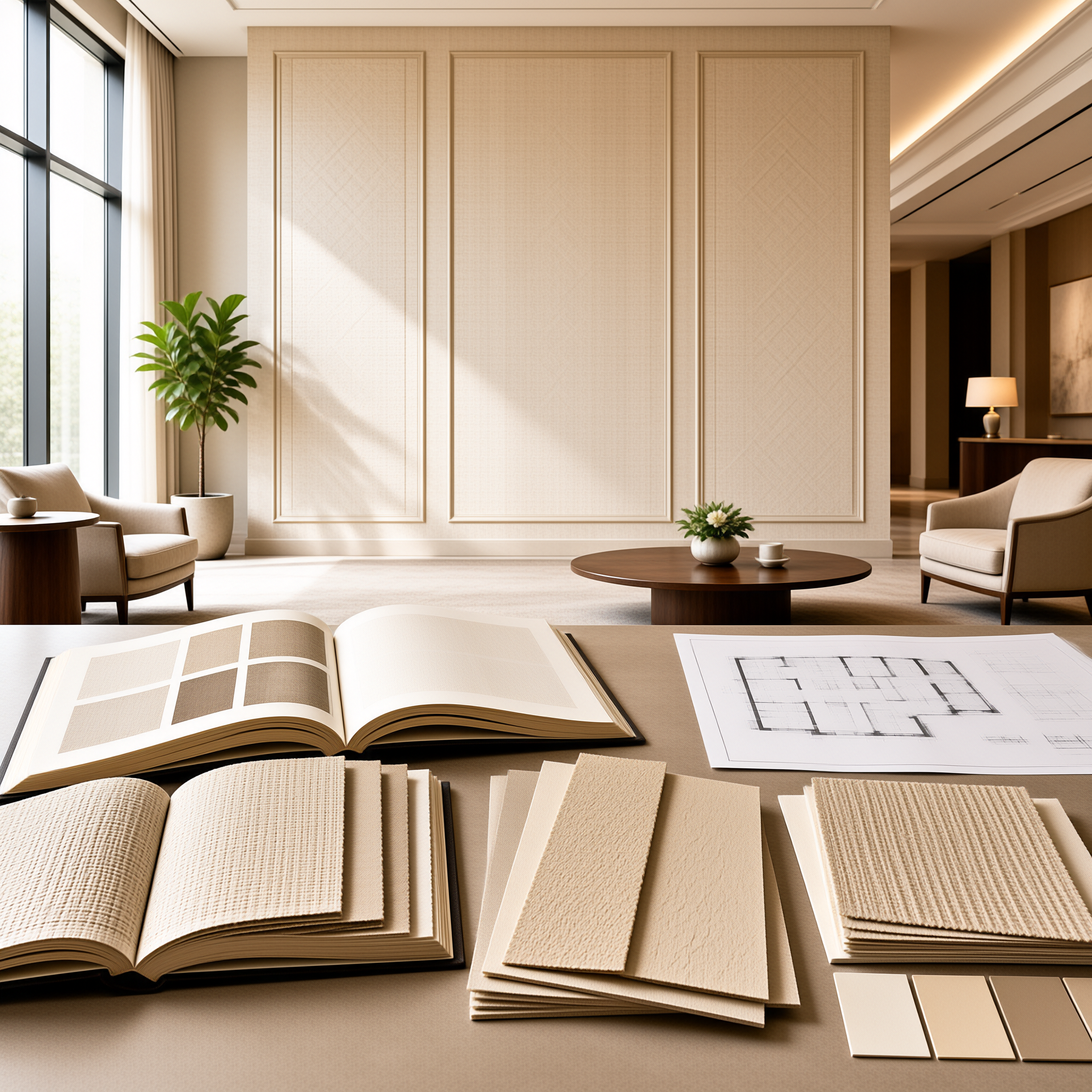 Tapetenberatung für Hotels und Gewerbeprojekte: Materialien, Design & individuelle Lösungen