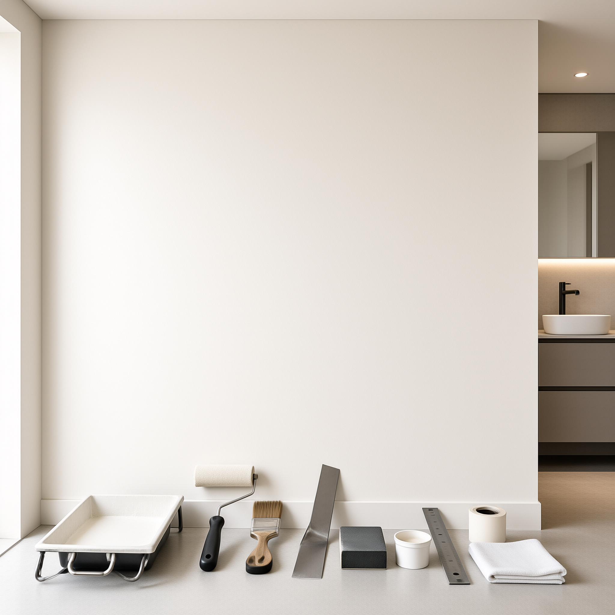 ¿Por qué se despega el papel pintado del baño? Humedad, adhesivo y preparación de la pared