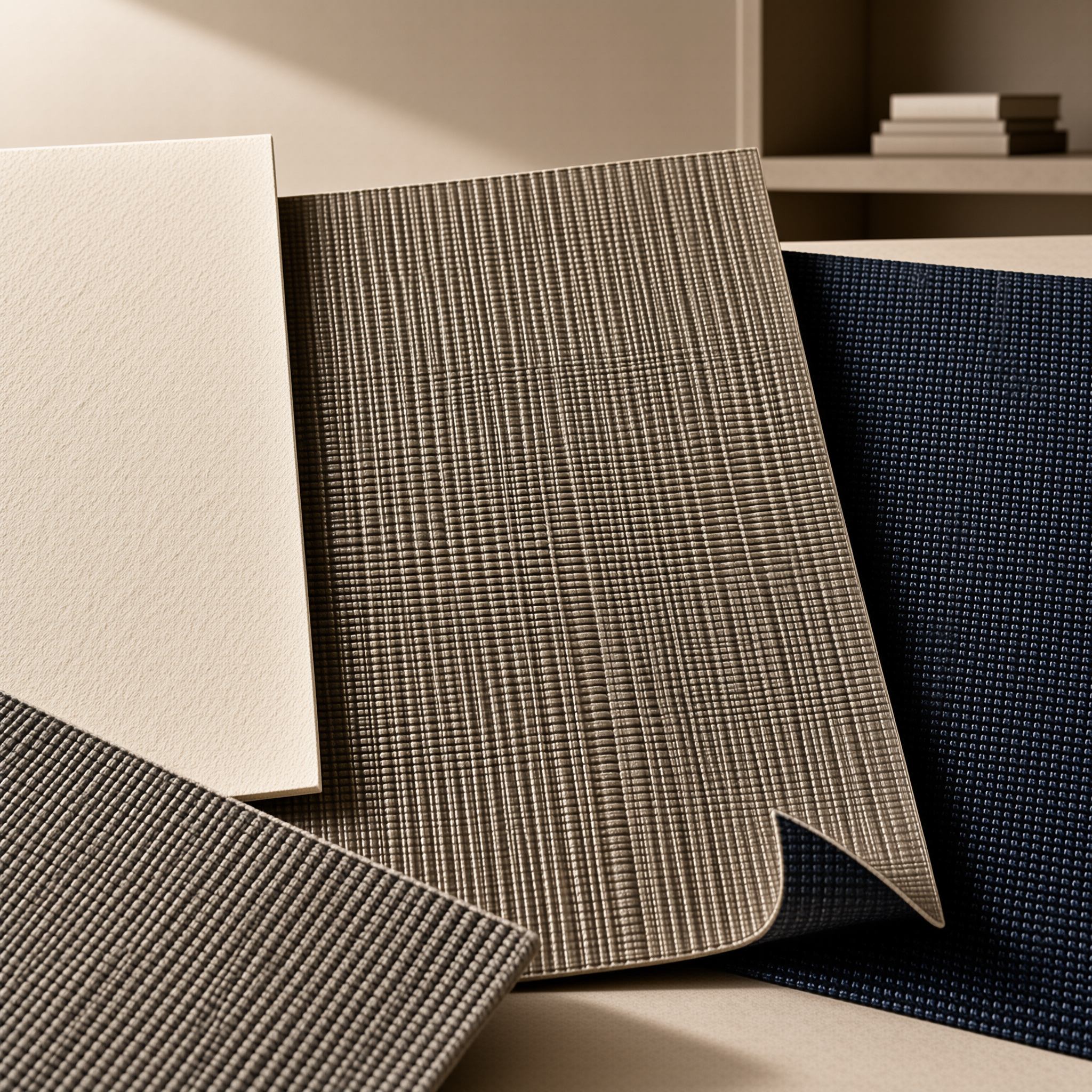 Custom hotel wallpaper production workflow diagram
